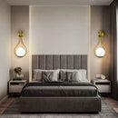 Black Battery Wall Sconces Remote