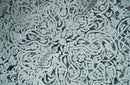 Black and Silver Vintage look Power loomed Art Silk Area Rug