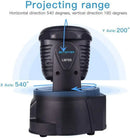 Black big dipper rgbw mini moving head party light set for bar room