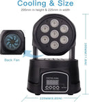 Black big dipper rgbw mini moving head party light set for bar room