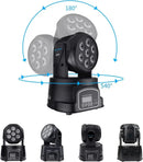 Black big dipper rgbw mini moving head party light set for bar room