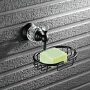 Black brass & crystal bathroom accessories set – bathroom hardware