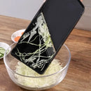 Black cabbage grater and shredder kitchen slicer