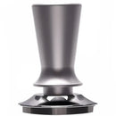 Black calibrated espresso coffee tamper kitchen spring handle tool