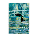 Black Cat Canvas Wall Art