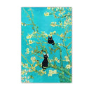 Black Cat Canvas Wall Art