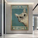 Black Cat Music Poster Home Decor