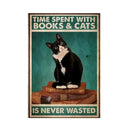 Black Cat Music Poster Home Decor