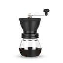 Black ceramic hand rocking coffee grinder kitchen manual mill