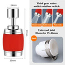 Black Chrome 360-Rotate Kitchen Faucet