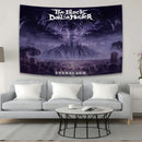 Black dahlia murder metal band tapestry studio wall decor