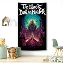 Black dahlia murder metal band tapestry studio wall decor