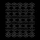 Black Damask Spice Labels