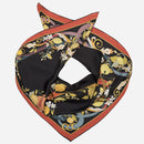 Anthea - Silk Foulard - Black