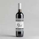 Black Friday Wine Label