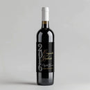Black Gold Graduation Wine Label