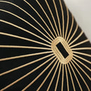Black & gold leopard embroidery pillow covers living room decor