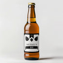Black Hops Home Brew Beer Label