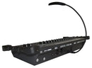 Black intelligent beam light console with led light for dj room