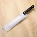 Black knife scabbard set with kitchen scissors and hooks