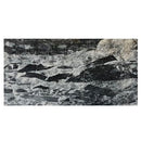 black leopard marble tile 18x36 polished one tile top view