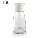 Black & lime green 170ml seasoning bottle set kitchen glass dispenser