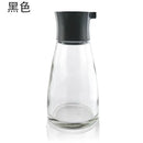 Black & lime green 170ml seasoning bottle set kitchen glass dispenser