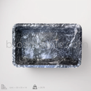 Black Marble Rectangular Sink