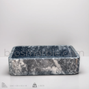 Black Marble Rectangular Sink