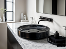 Black Marble Vessel Sink