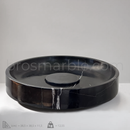 Black Marble Vessel Sink