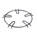 Black metal gas stove pot holder kitchen burner rack