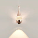 Black mountain glass pendant chandelier for dining room decor