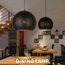 DecorBites™ Black Nordic Industrial Pendant Light for Resturant Chandelier and Kitchen Decor
