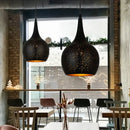 DecorBites™ Black Nordic Industrial Pendant Light for Resturant Chandelier and Kitchen Decor