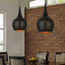 DecorBites™ Black Nordic Industrial Pendant Light for Resturant Chandelier and Kitchen Decor