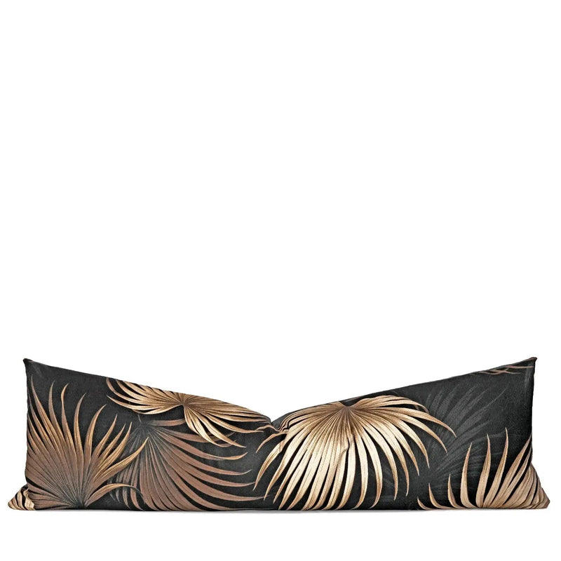 Black Palm Tree Body Pillow