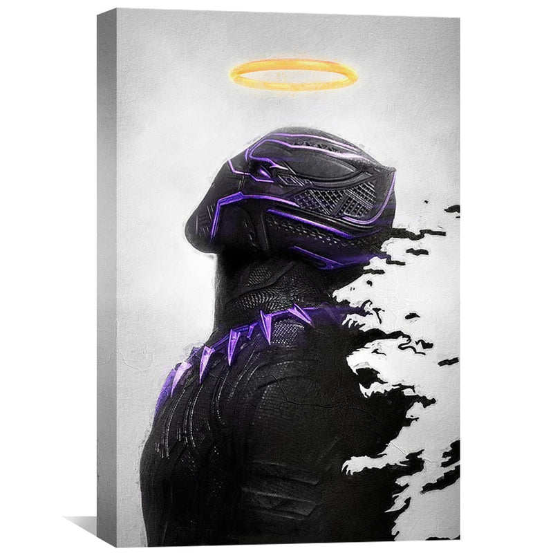 Black Panther Tribute Canvas