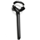 Black plastic espresso machine cleaning brush set kitchen tool
