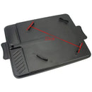 Black rectangular non stick korean grill pan kitchen bbq tray