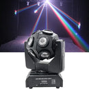 Black rgbw moving head light nightclub dj spotlight