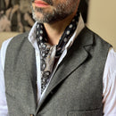 Filippo - Silk Neckerchief - Black