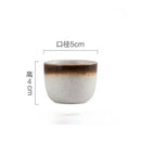 Black speckled ceramic wine sake set with heater for dining room
