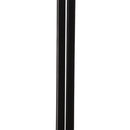 Black Marble Metal Table With Pedestal Base
