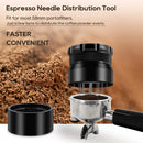 DecorBites™ Coffee Needle Block Distributor 51/53/58mm Espresso Stirrer Leveler Tool