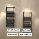 2-Tier Bathroom Shelf, Towel Storage for Bathroom