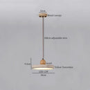 DecorBites™ Black Travertine LED Hanging Pendant Light - Nordic Modern Home Decor