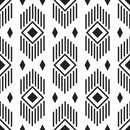 Black Tribal Pattern Wallpaper