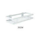 DecorBites™ Black SUS 304 Bathroom Shelf Shower Storage Basket Holder for Shampoo & Bath Essentials