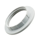 Black & white 40mm collar rings light socket kitchen adapter